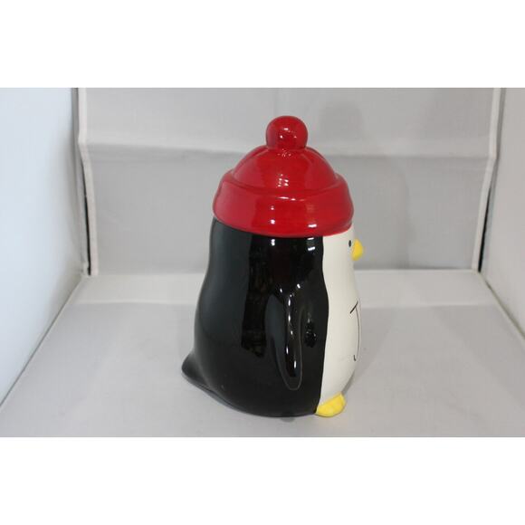 Rae Dunn Holiday "JOY" Penguin Figurine - Picture 6 of 6